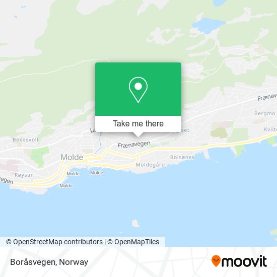 Boråsvegen map