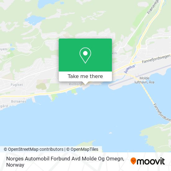 Norges Automobil Forbund Avd Molde Og Omegn map