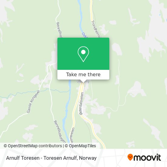 Arnulf Toresen - Toresen Arnulf map