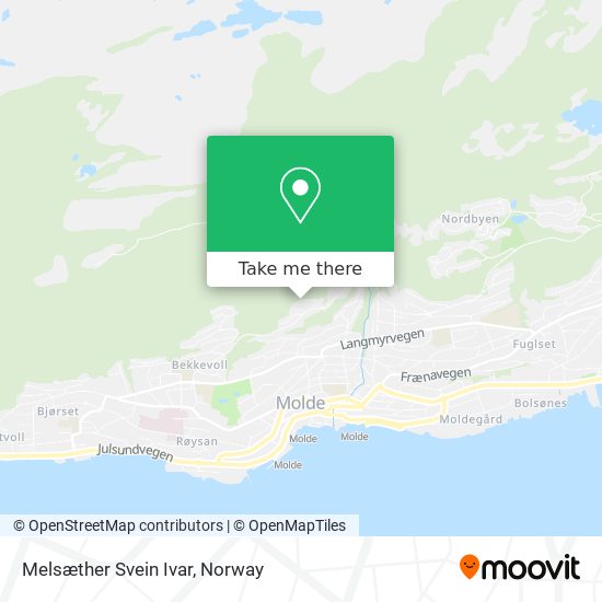 Melsæther Svein Ivar map