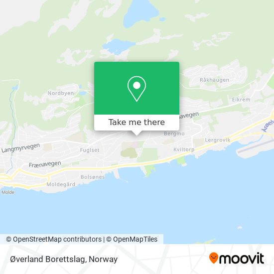 Øverland Borettslag map