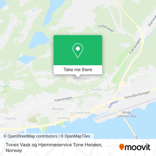 Tones Vask og Hjemmeservice Tone Henøen map