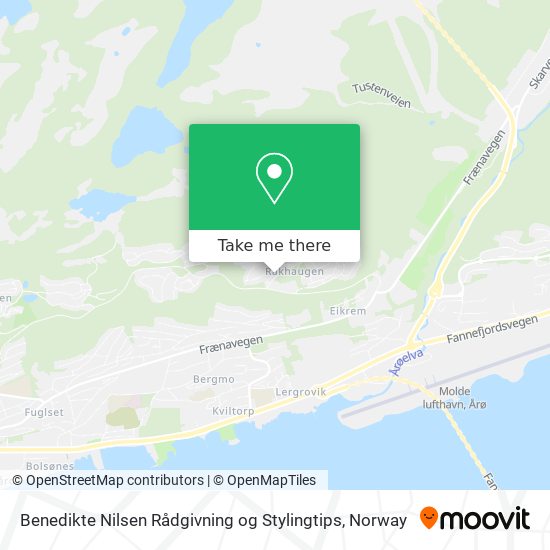 Benedikte Nilsen Rådgivning og Stylingtips map