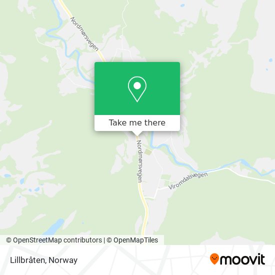 Lillbråten map