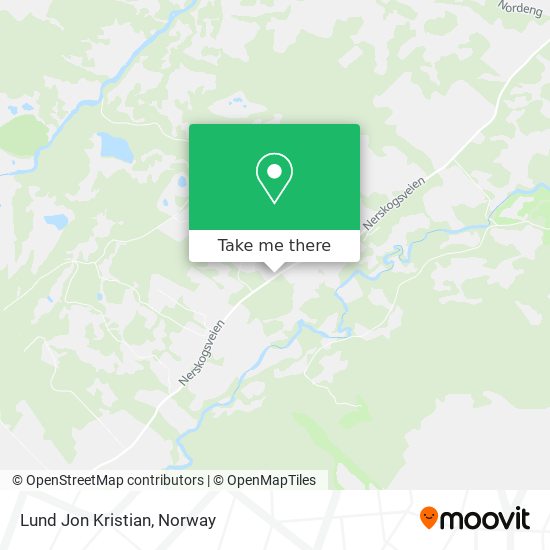 Lund Jon Kristian map