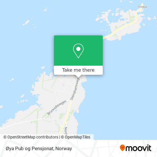 Øya Pub og Pensjonat map
