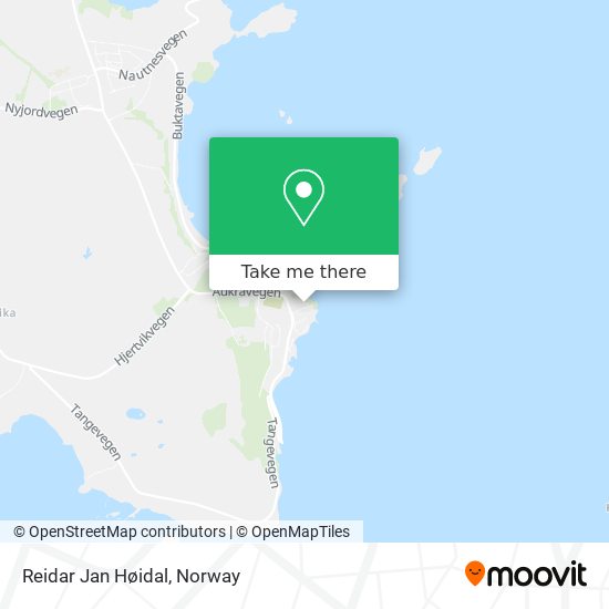 Reidar Jan Høidal map