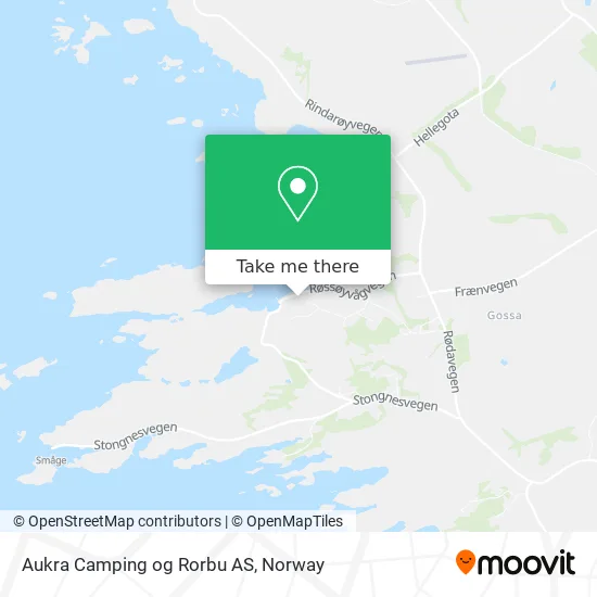 Aukra Camping og Rorbu AS map