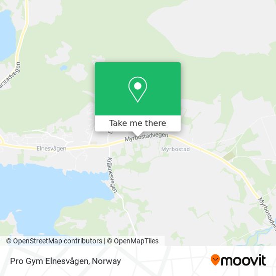 Pro Gym Elnesvågen map