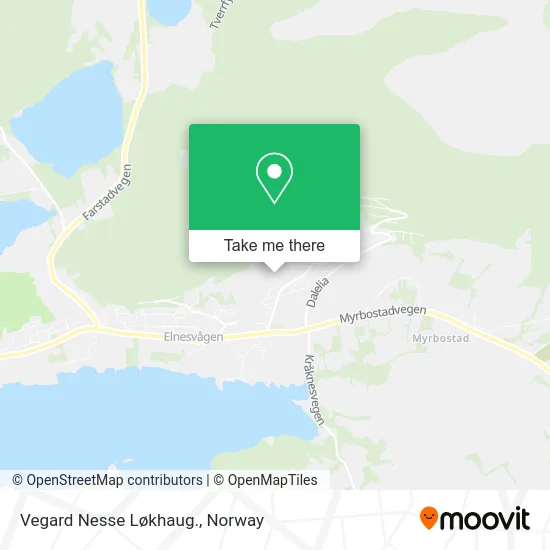 Vegard Nesse Løkhaug. map