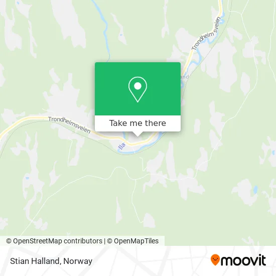 Stian Halland map