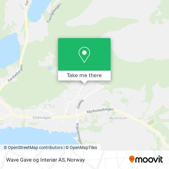 Wave Gave og Interiør AS map