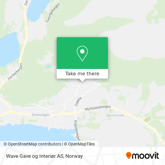 Wave Gave og Interiør AS map