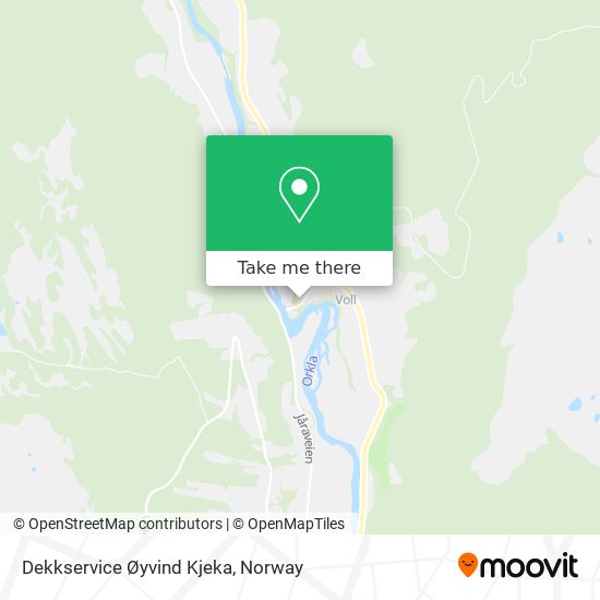Dekkservice Øyvind Kjeka map