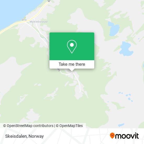 Skeisdalen map