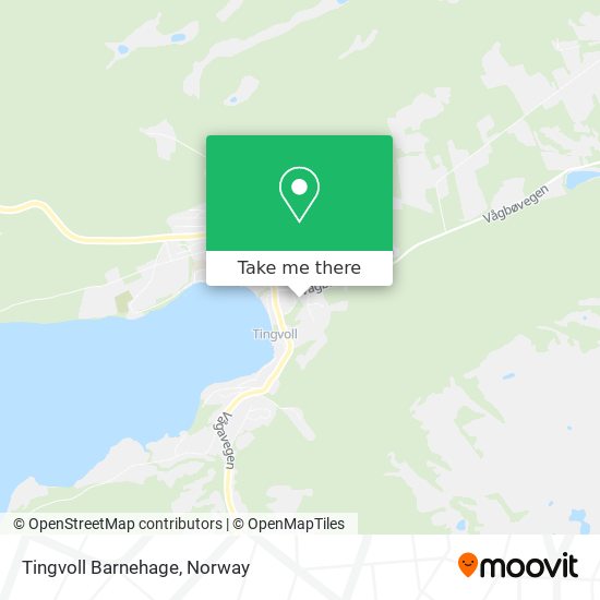 Tingvoll Barnehage map