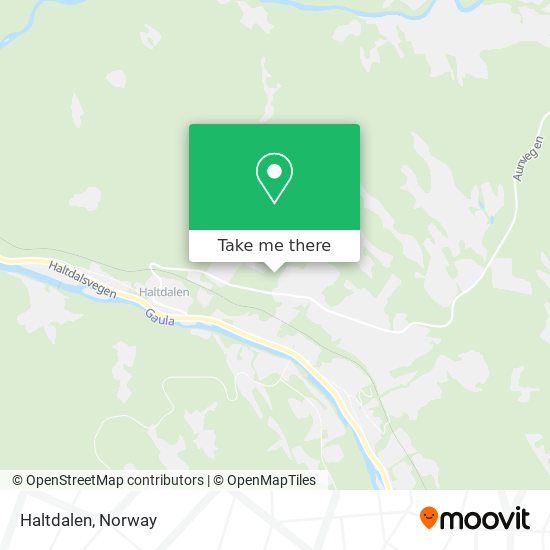 Haltdalen map