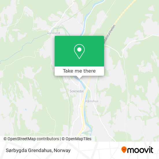 Sørbygda Grendahus map