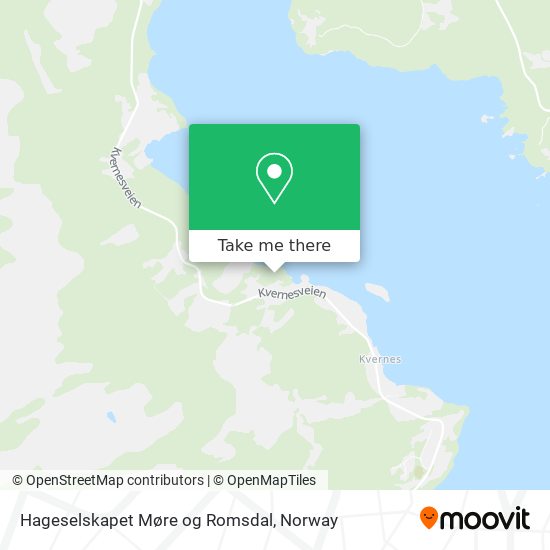 Hageselskapet Møre og Romsdal map
