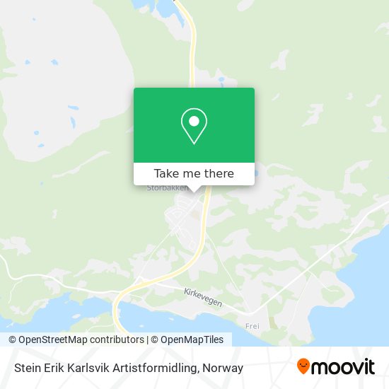 Stein Erik Karlsvik Artistformidling map