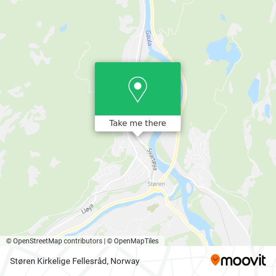 Støren Kirkelige Fellesråd map