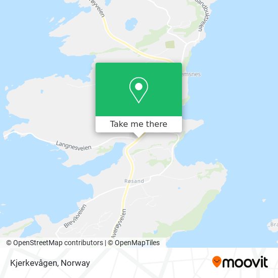 Kjerkevågen map