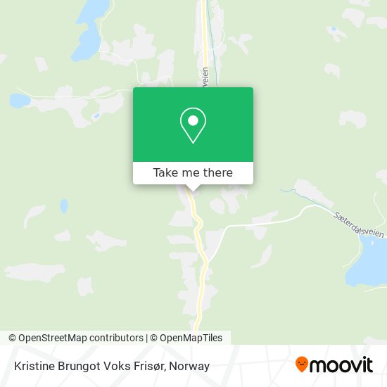 Kristine Brungot Voks Frisør map