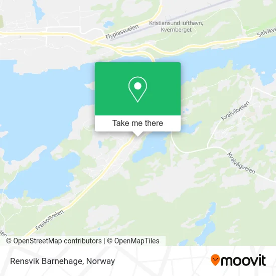 Rensvik Barnehage map