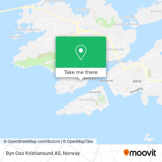 Byn Oss Kristiansund AS map