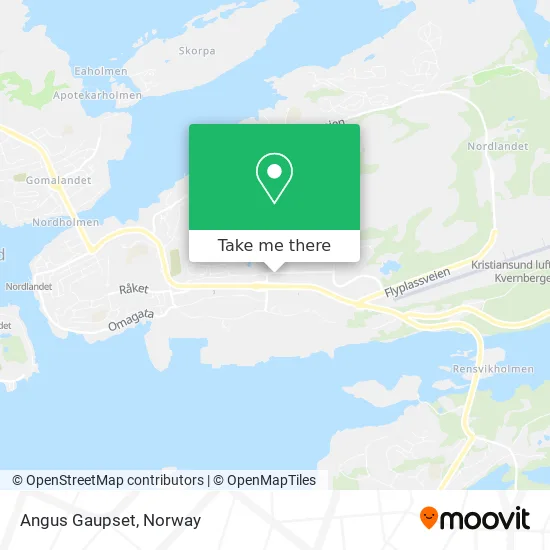 Angus Gaupset map