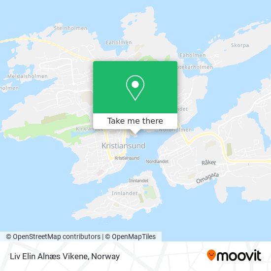 Liv Elin Alnæs Vikene map