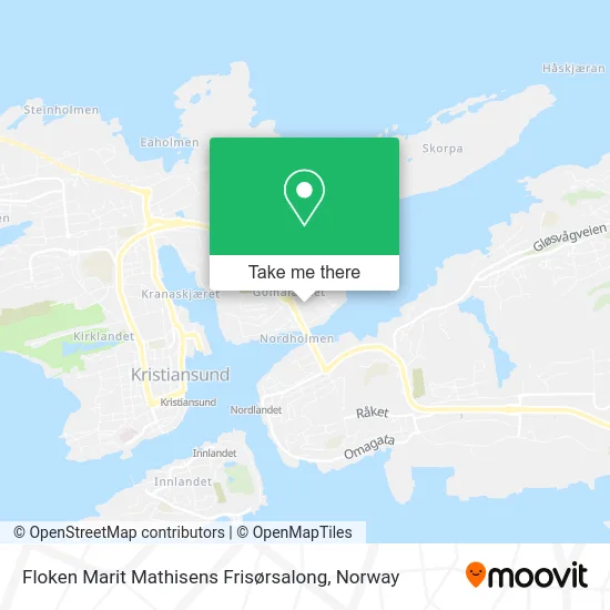 Floken Marit Mathisens Frisørsalong map