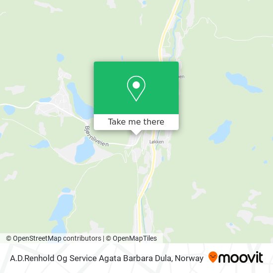 A.D.Renhold Og Service Agata Barbara Dula map