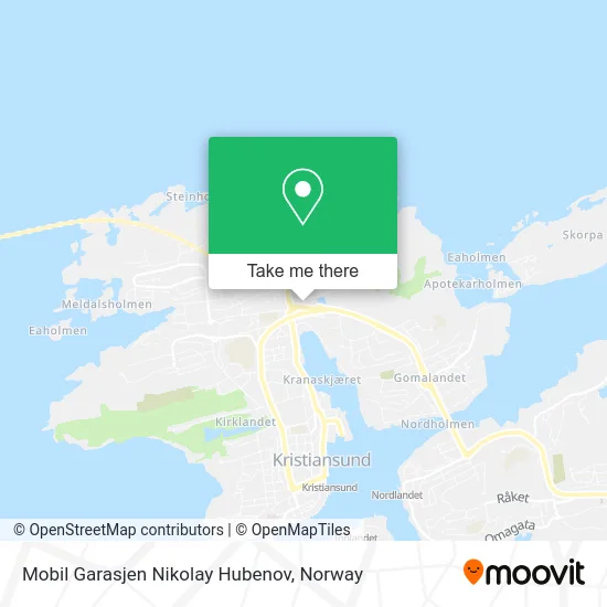 Mobil Garasjen Nikolay Hubenov map