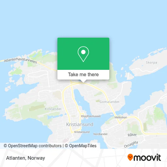 Atlanten map
