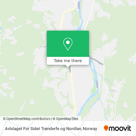 Avlslaget For Sidet Trønderfe og Nordlan map