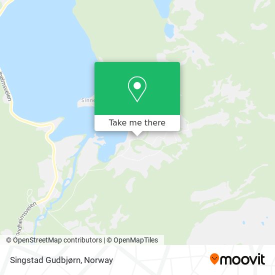 Singstad Gudbjørn map