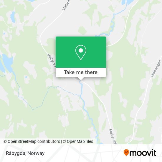 Råbygda map