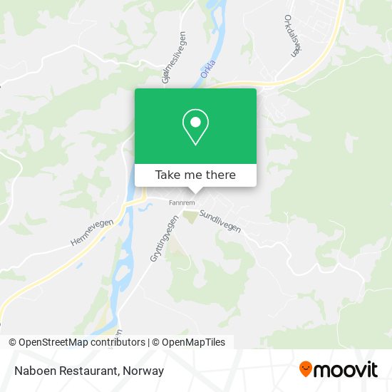 Naboen Restaurant map