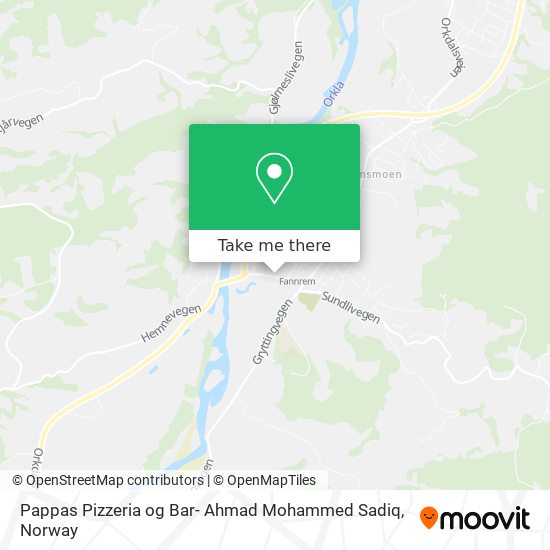Pappas Pizzeria og Bar- Ahmad Mohammed Sadiq map