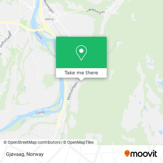 Gjøvaag map