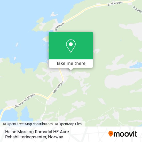 Helse Møre og Romsdal HF-Aure Rehabiliteringssenter map