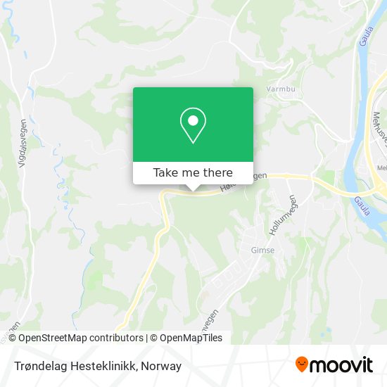Trøndelag Hesteklinikk map