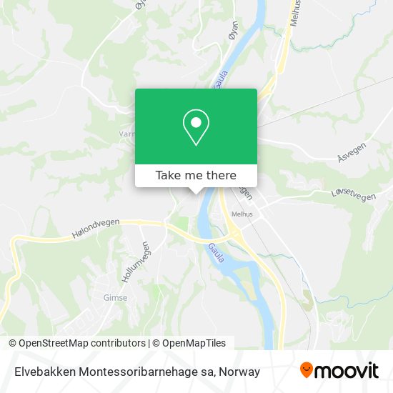 Elvebakken Montessoribarnehage sa map