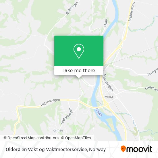 Olderøien Vakt og Vaktmesterservice map