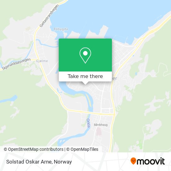 Solstad Oskar Arne map