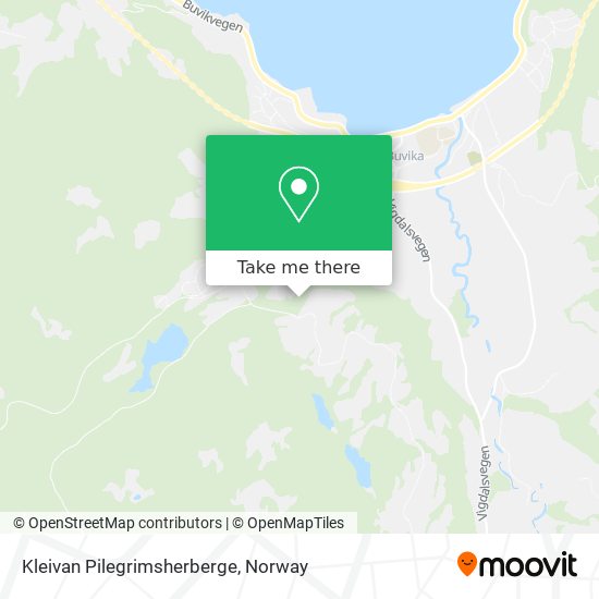 Kleivan Pilegrimsherberge map