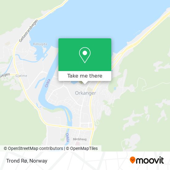 Trond Rø map