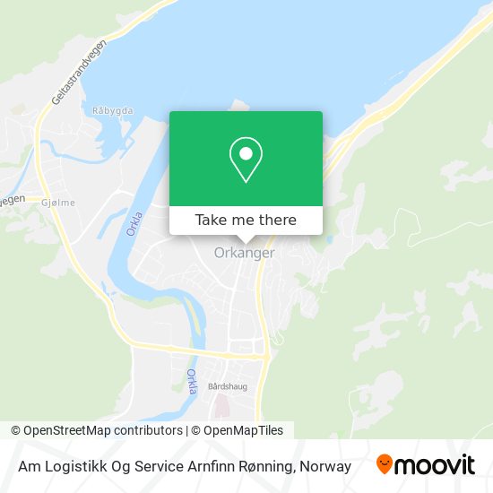 Am Logistikk Og Service Arnfinn Rønning map