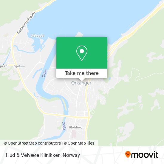 Hud & Velvære Klinikken map